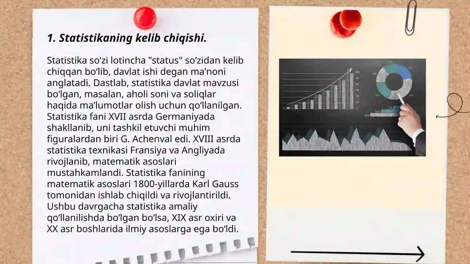Statistikaning rivojlanish tarixi 3