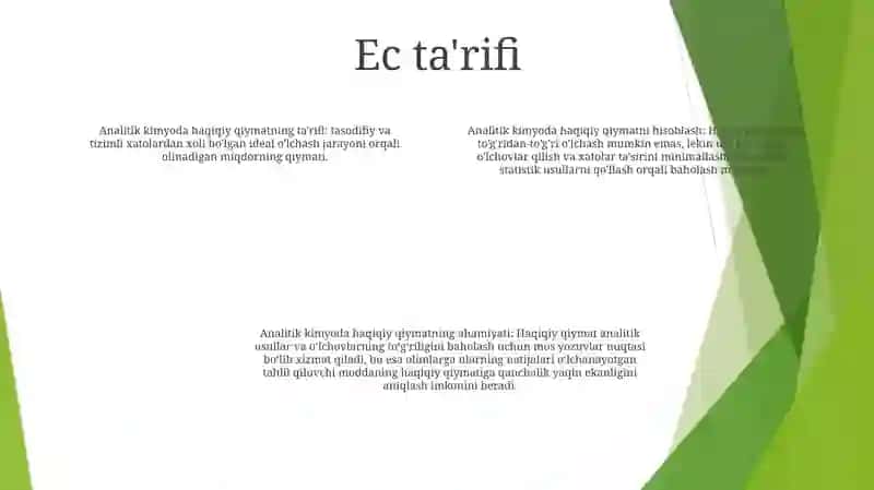 Fizik Va Kalloid Kimyo Fanida Eyuk Qiymatini Hisoblash 3