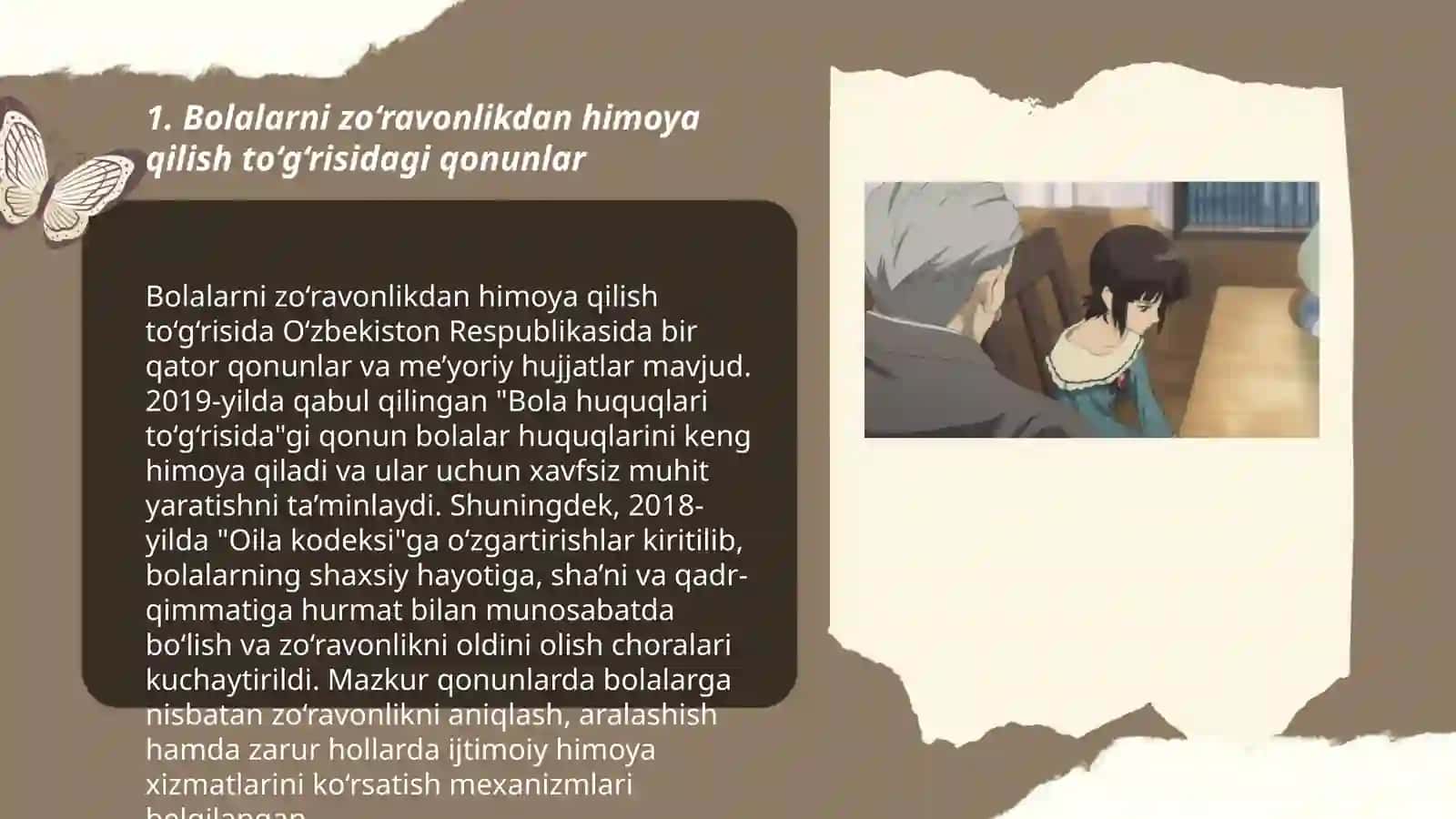 Onalik va bolalikni muhofaza qilishga oid davlat qonunlari va qarorlari 3