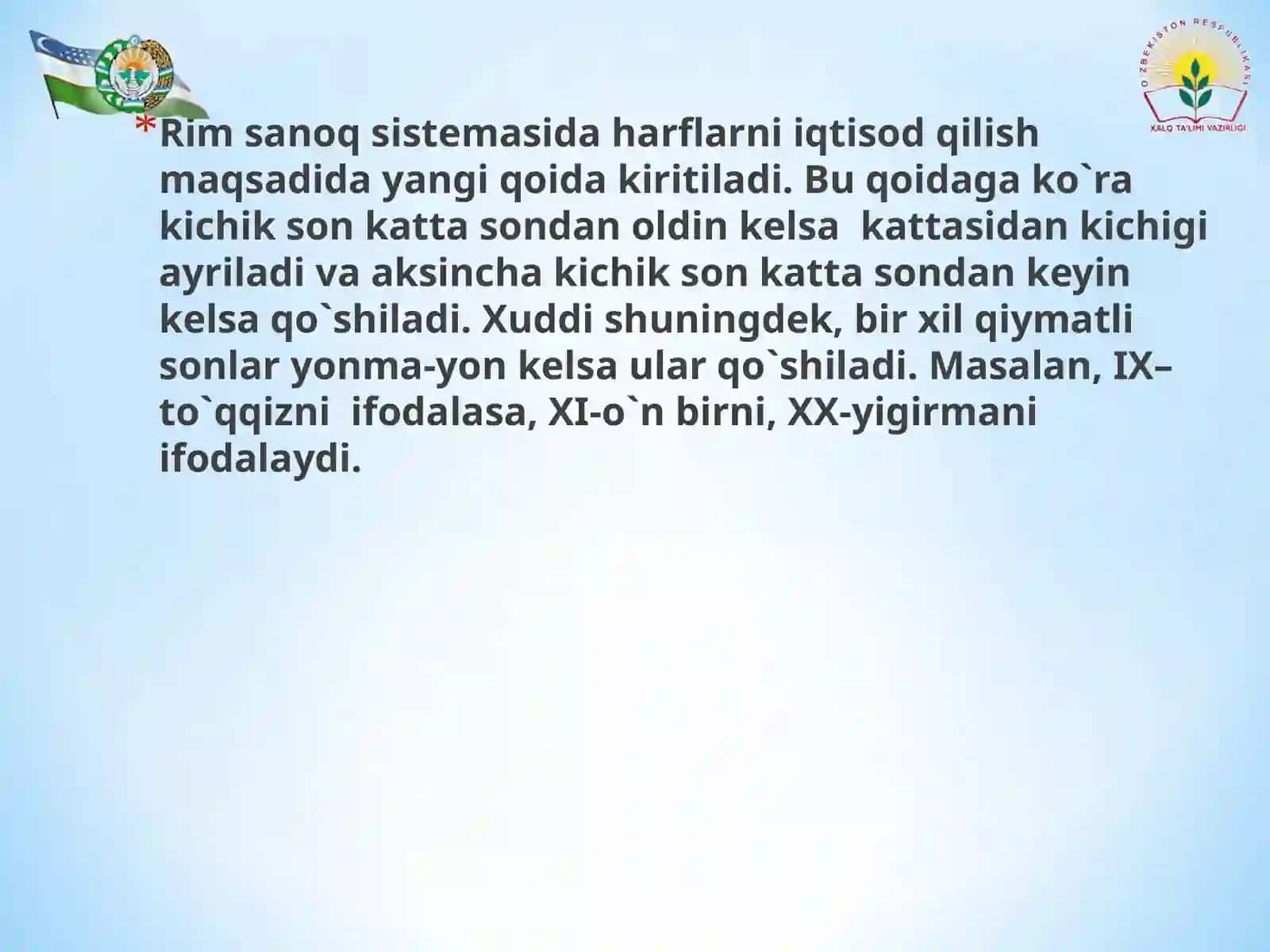Sanoq Sistemalari Haqida Ma`lumot 3