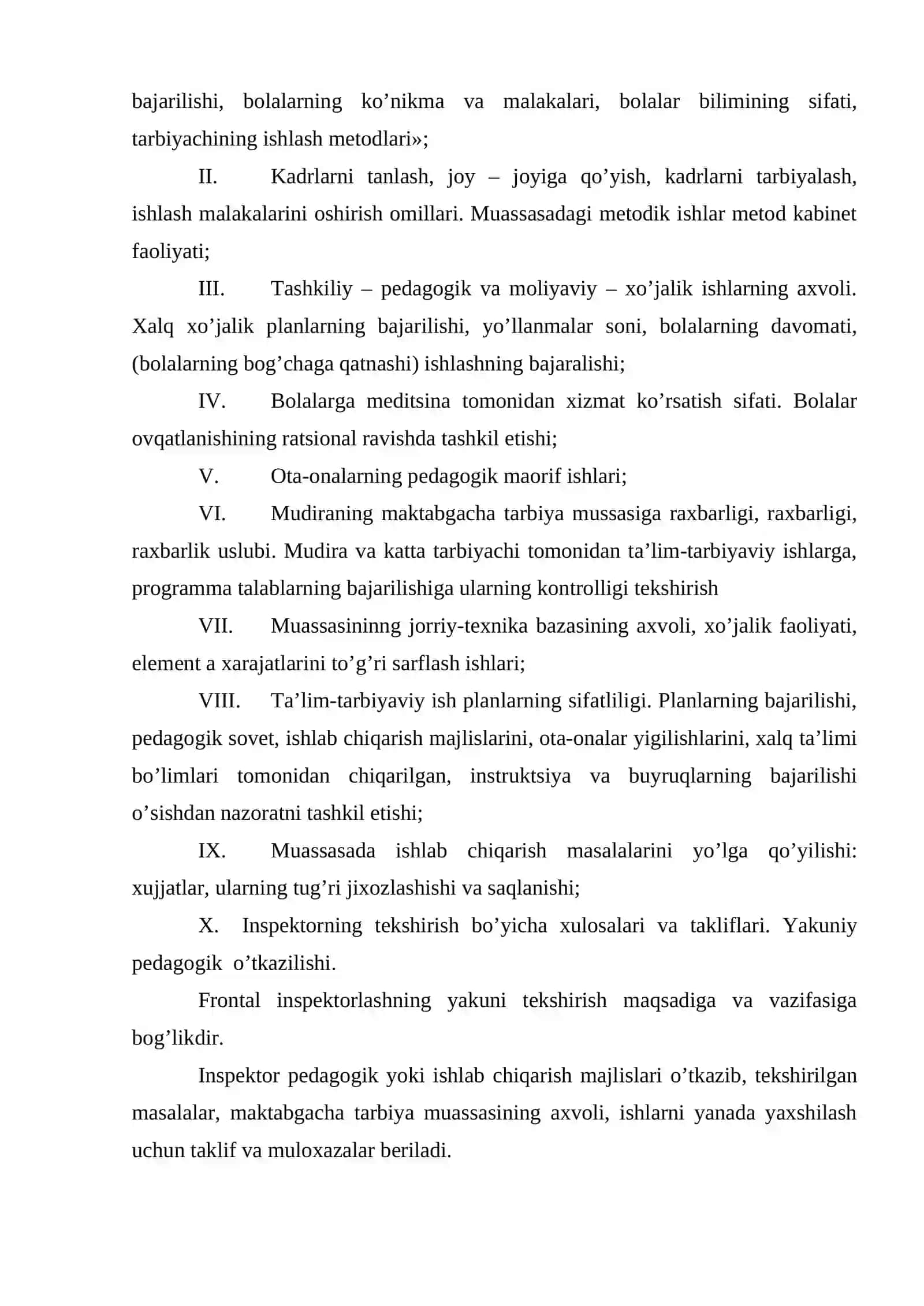Xalq ta’limi bo’limlari tomonidan maktabgacha tarbiya muassasalari ishini qilishda Amir Temur o’g’itlari asosida ishlarni tashkil etishning ahamiyati 3