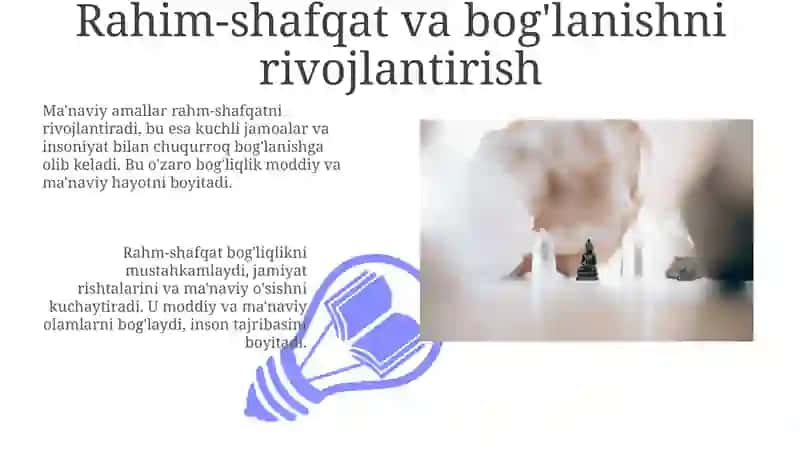 Jamiya, inson va ma'naviyat: moddiy va ma'naviy hayot mushtarakligi 3