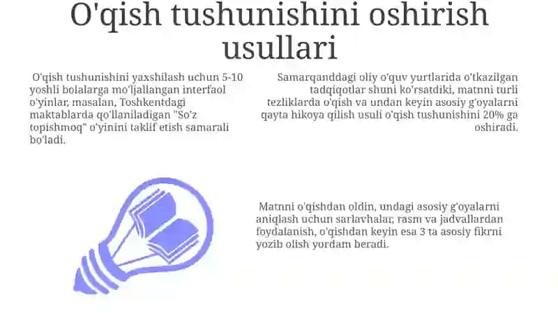 Ona tili darslarida matn ustida ishlash kunikmalarini rivojlantirish 3