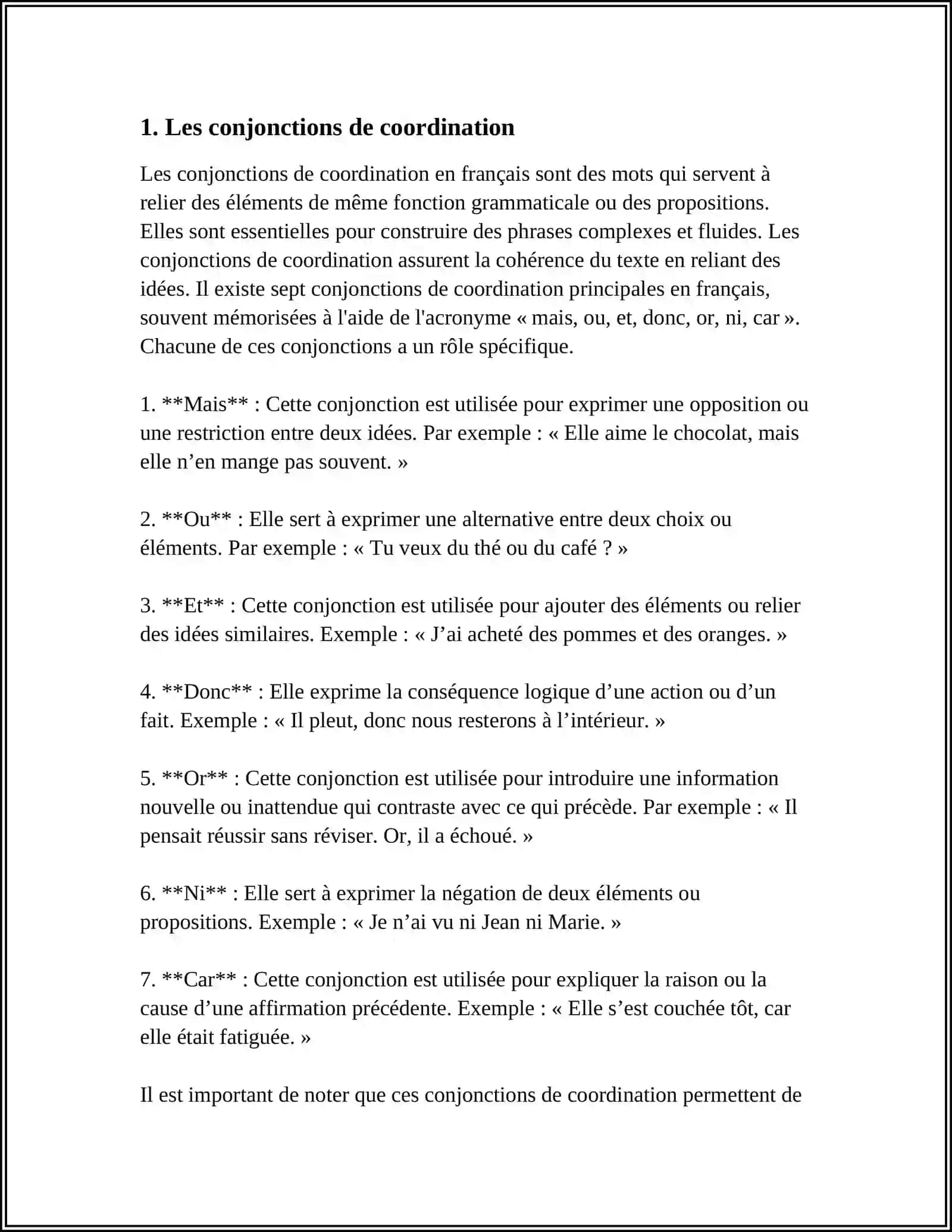 REFERAT LES CONJONCTIONS 3