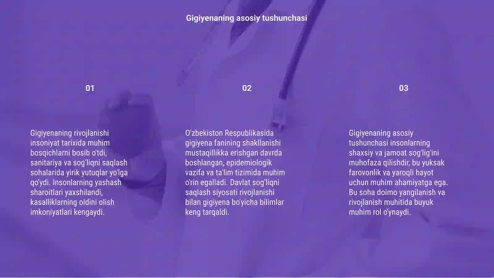Gigiyenaning rivojlanish tarixi 3
