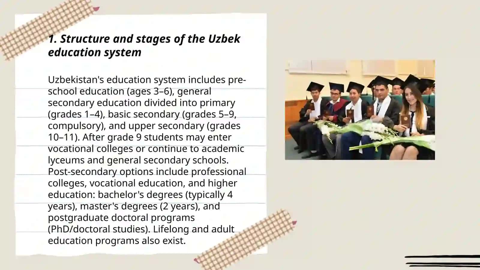 Education system of Uzbekistan 3