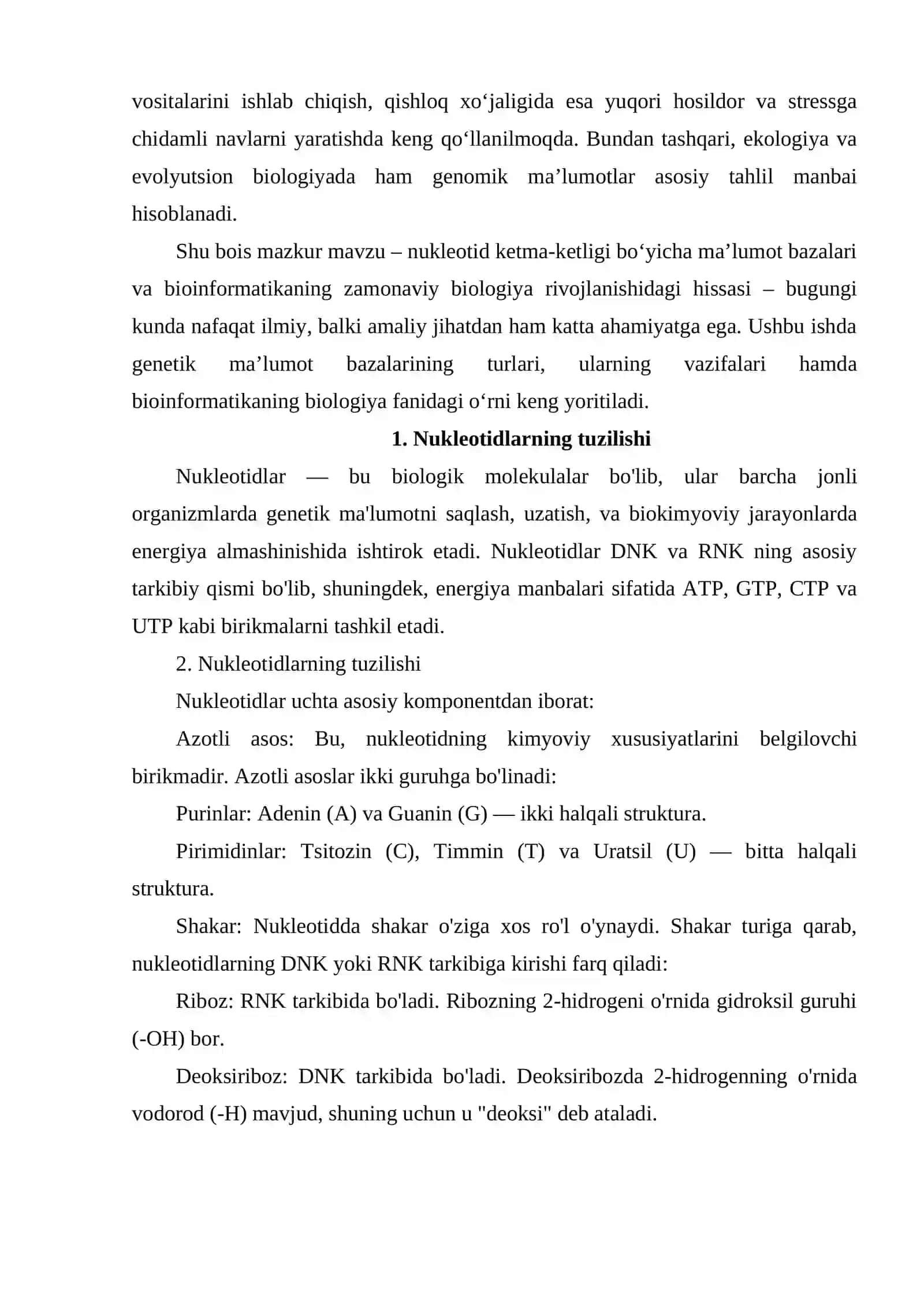 Zamonaviy Biologiya Rivojlanishidagi Bioinformatikaning Hissasi 3