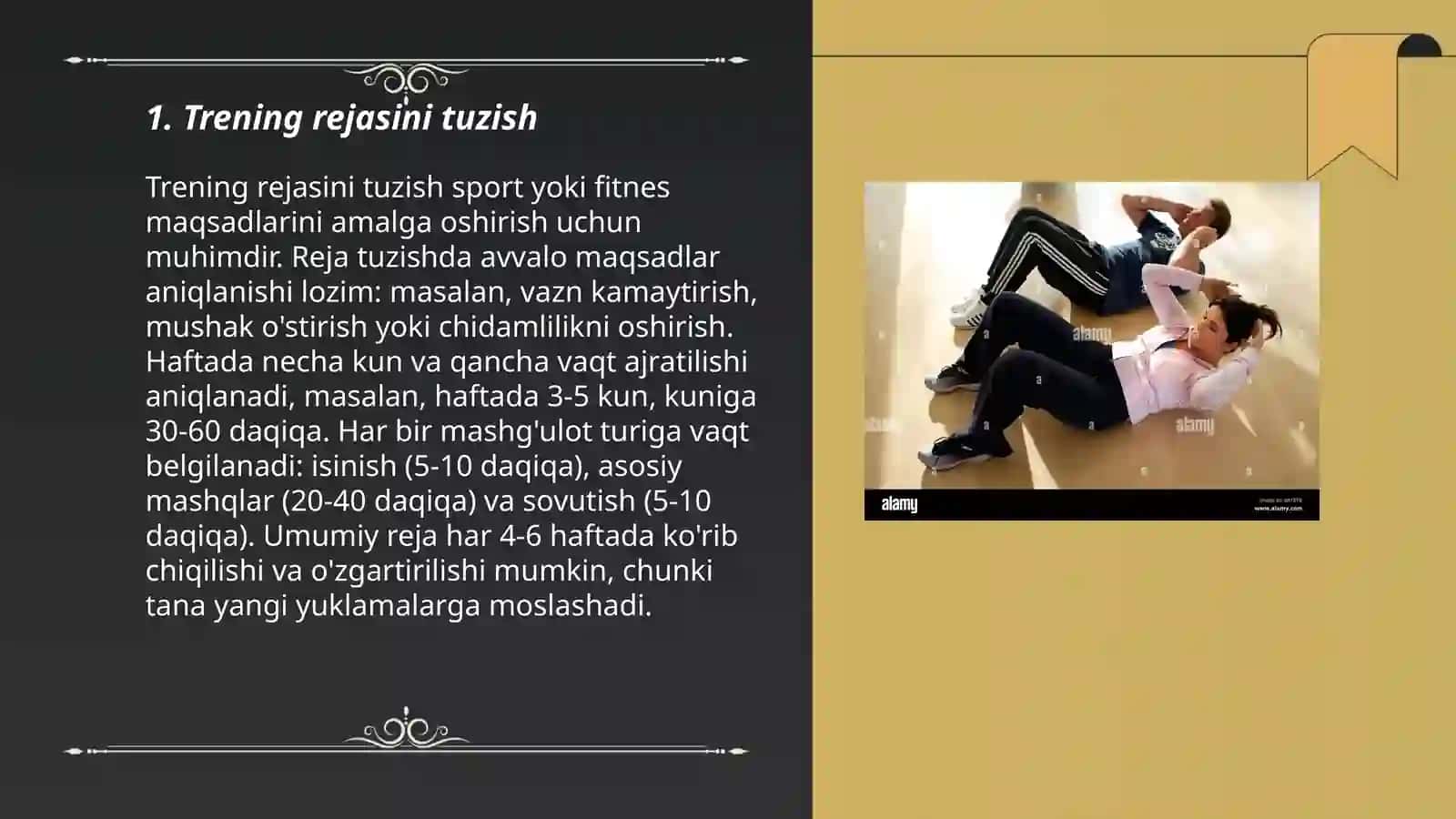 Treningni o'tkazishda trenerning o'z-o'zini nazorat qilishi 3
