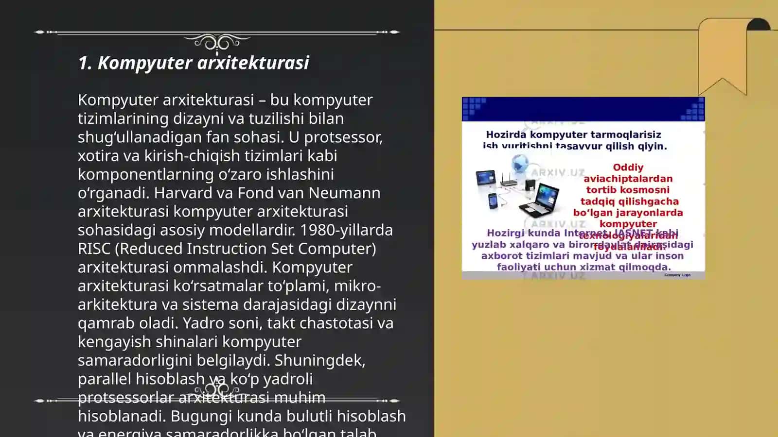 Kompyuter arxitekturasi 3