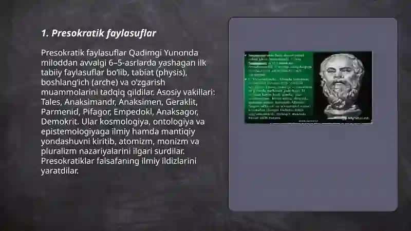 Qadimgi Yunon va Rim falsafasi 3