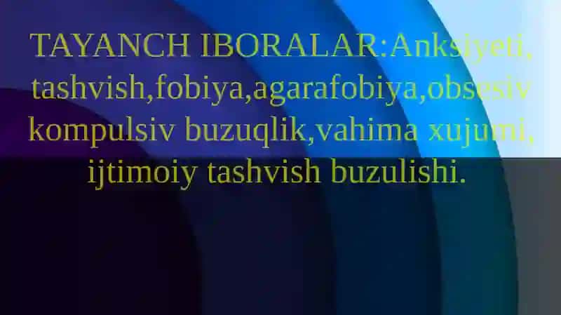 Ruhiysalomatlik muammolarining sabablari: tashvish va kayfiyatning buzilishi 3