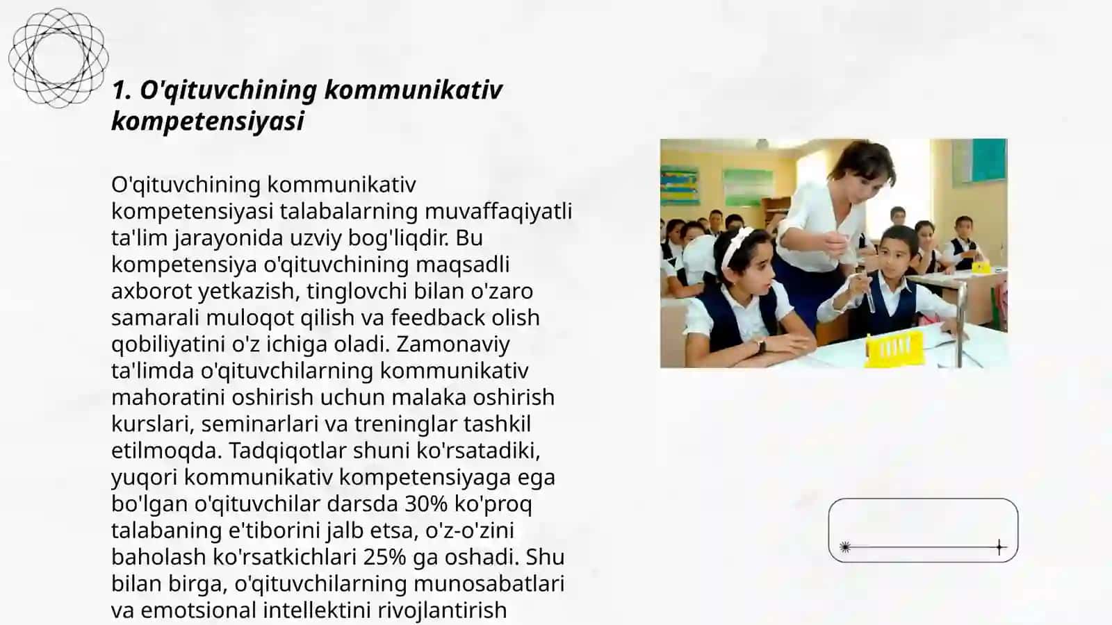 O'qituvchining kommunikativ qobiliyati 3