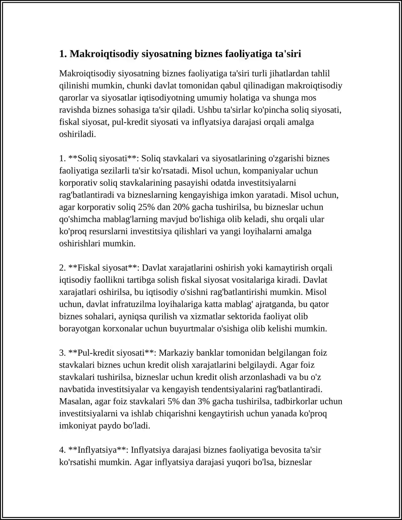 IQTISODIYOTNING BIZNESGA TA'SIRI 3
