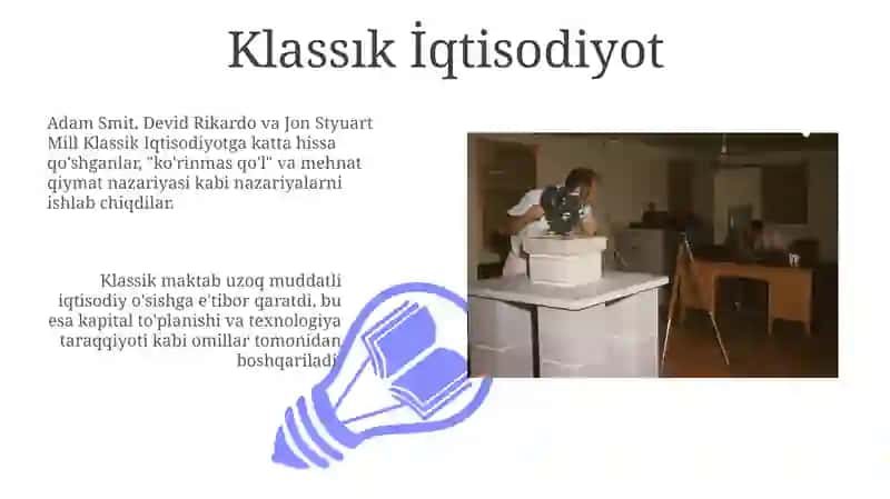 Klassik iqtisodiy maktablarning rivojlanishi 3