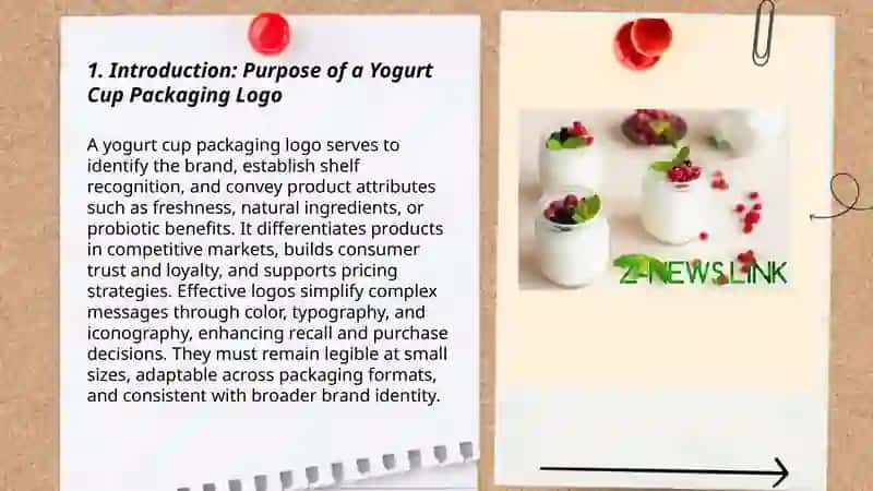 A cup of yogurt qadoqlanishi logotipi 3