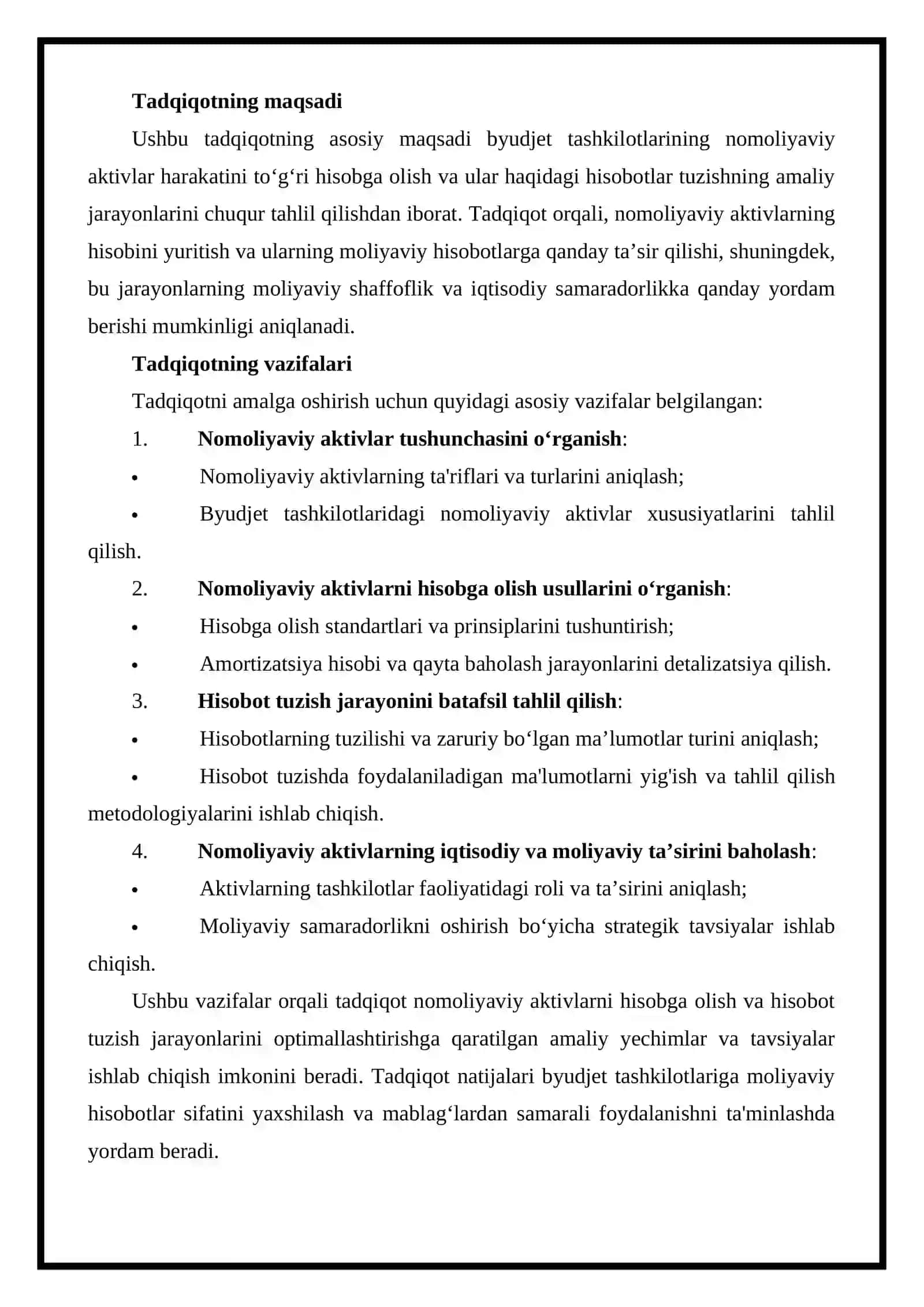 BYUDJET TASHKILOTLARINING NOMOLIYAVIY AKTIVLAR HARAKATI TO'G'RISIDAGI HISOBOTI 3