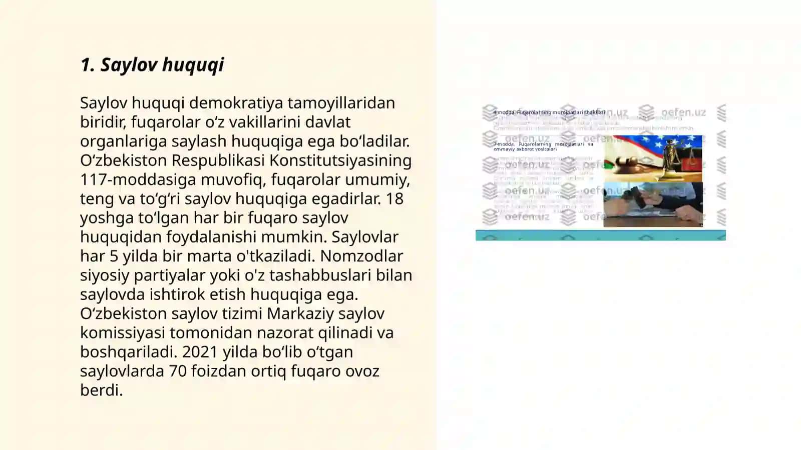 Fuqarolarning siyosiy huquqlari 3