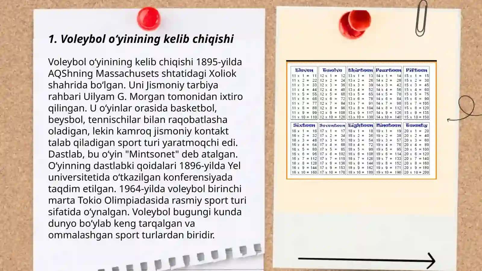 Voleybol oʻyinining tarixi, qoidalari, texnikasi va taktikasining tasnifi 3
