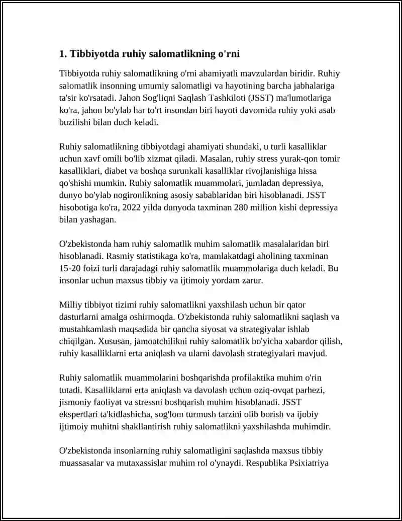 PSIXOLOGIYANING TIBBIYOT VA FARMATSEVTIKAGA BOG'LIQLIGI 3