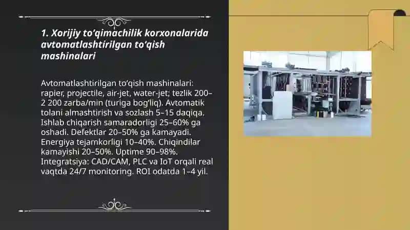 Zamonaviy avtomatlashtirilgan jihozlar 3