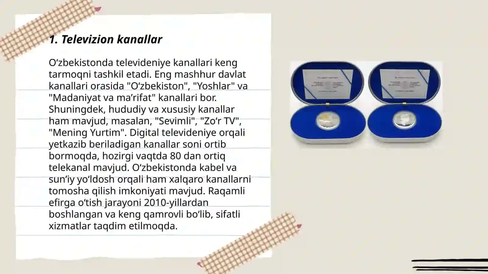 Kanalar turkumi 3
