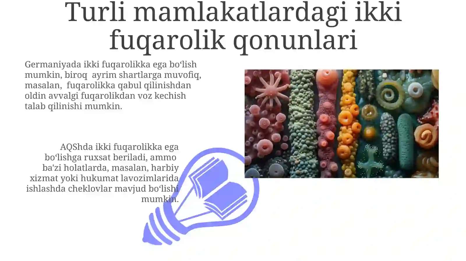 Ikki fuqarolikka ega bo'lishning afzalliklari va kamchiliklari 3