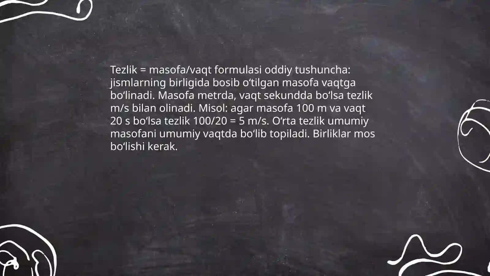 Boshlangʻich sinflarda harakatga doir masalalar 3