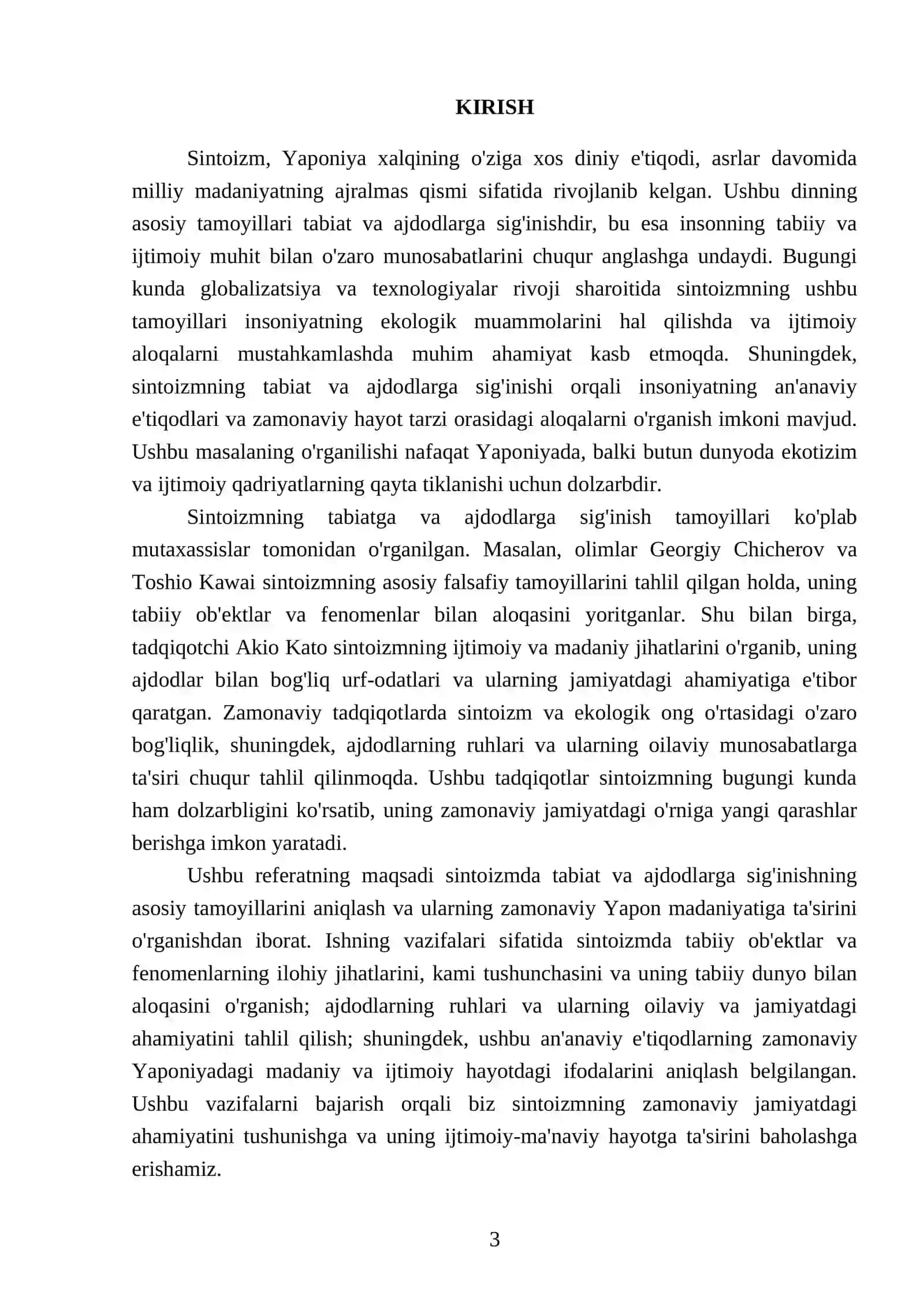 Sintoizmda tabiat va ajdodlarga sig'inish 3