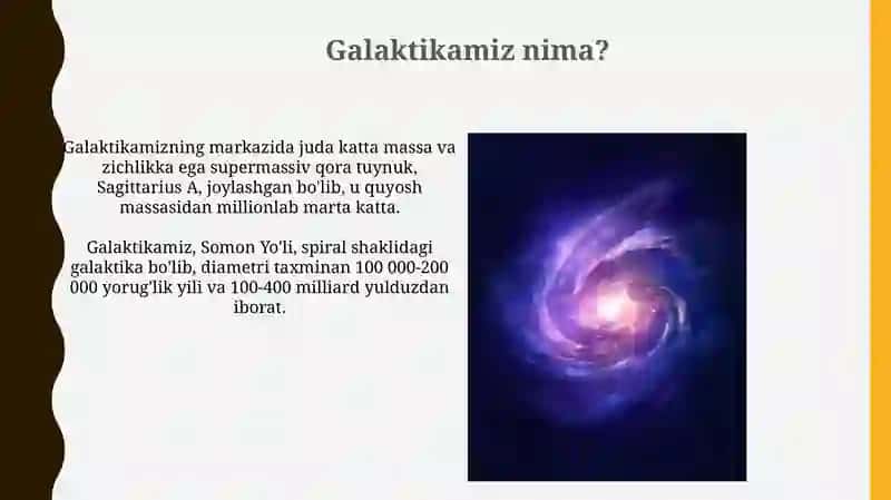 Bizning galaktikamiz 3