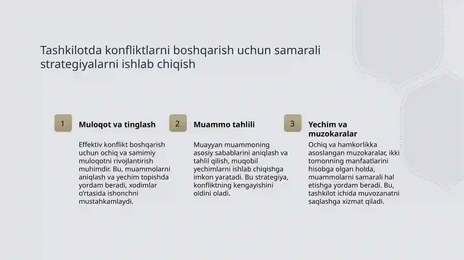 Tashkilotda boshqaruvchilar to'qnashishiga to'qri keladigan muammolar 3
