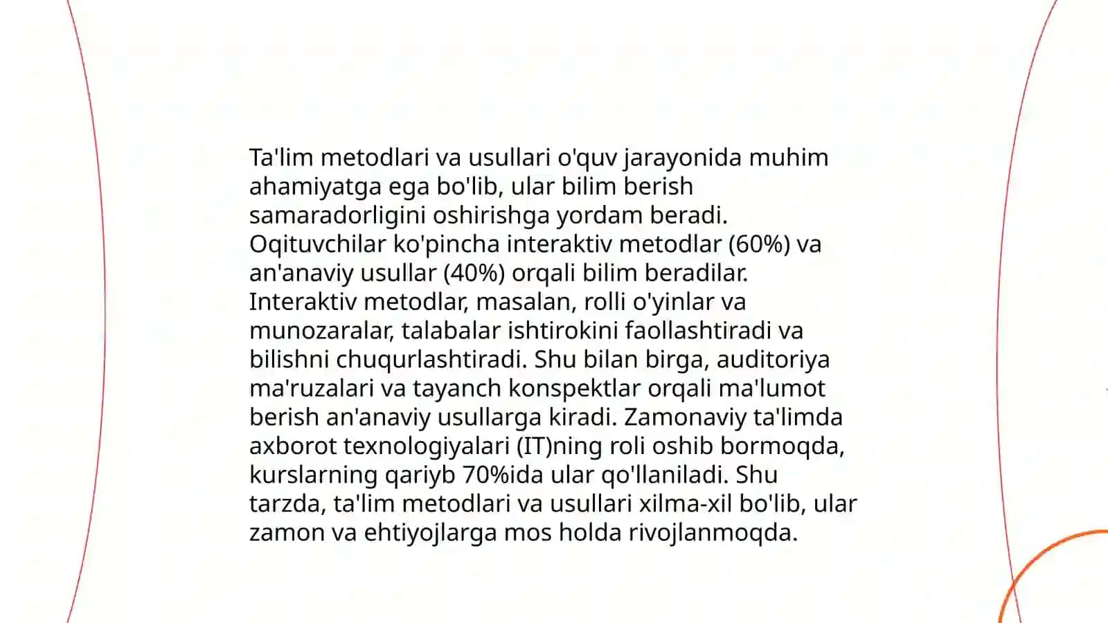 Professional taʼlim metodlari va shakllari 3