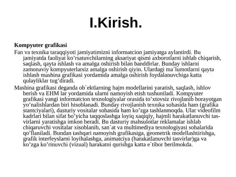 COREL DRAW DASTURIDA TASVIRLARINI HOSIL QILISH VA ULAR USTIDA AMALLAR BAJARISH 3