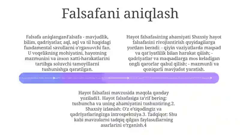 Mening Hayotiy Falsafam Mavzusida Referat Yozish 3