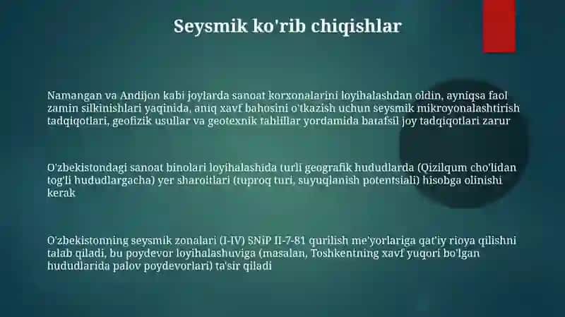 Oʻzbekistonda sanoat binolarini loyihalash asoslari 3