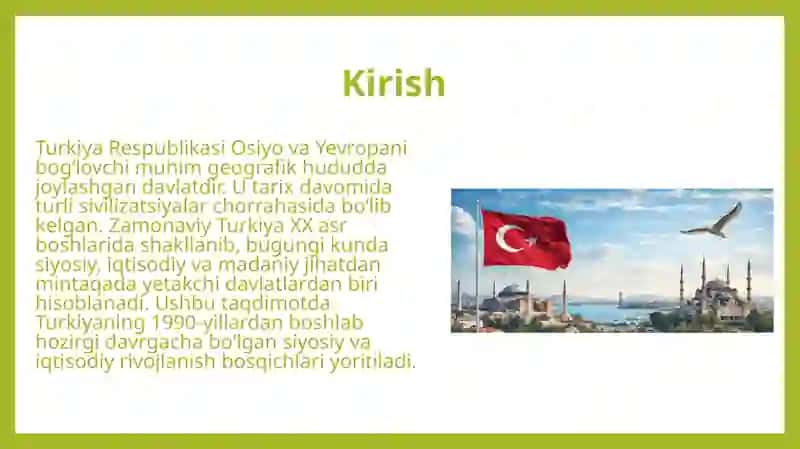 Turkiya Respublikasi siyosiy rivoljlanishi (1990-yillar va XXI asr boshida) 3