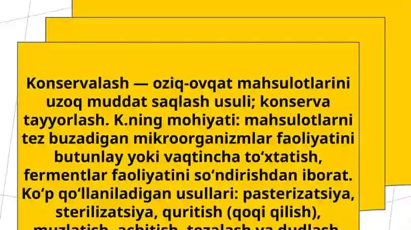Meva konservalarni issiqlik strelizatsiya yo'li bilan ishlov berish 3