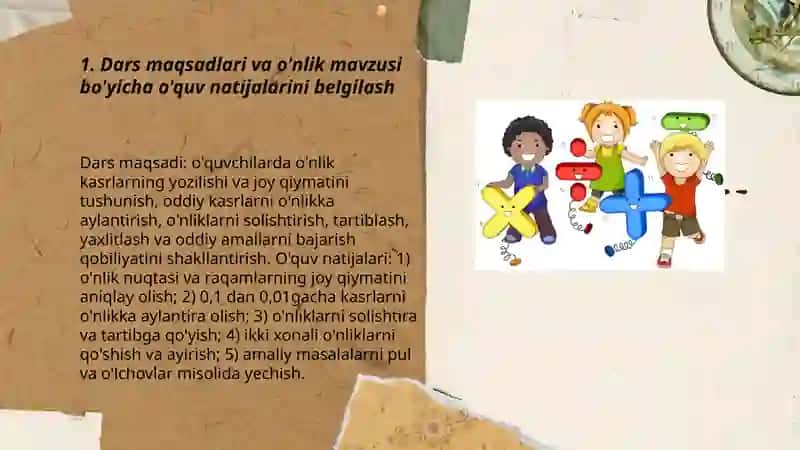 Esqitish metodikasi bo'yicha dars kuzatish va tahlil qilish 3