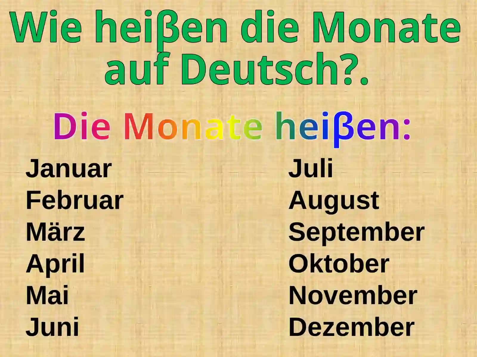 Jahreszeiten fasllar 3