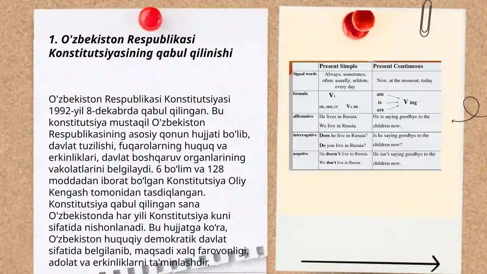 O'zbekiston Respublikasi Konstitutsiyasining qabul qilinishi va unga kiritilgan o'zgarishlar 3