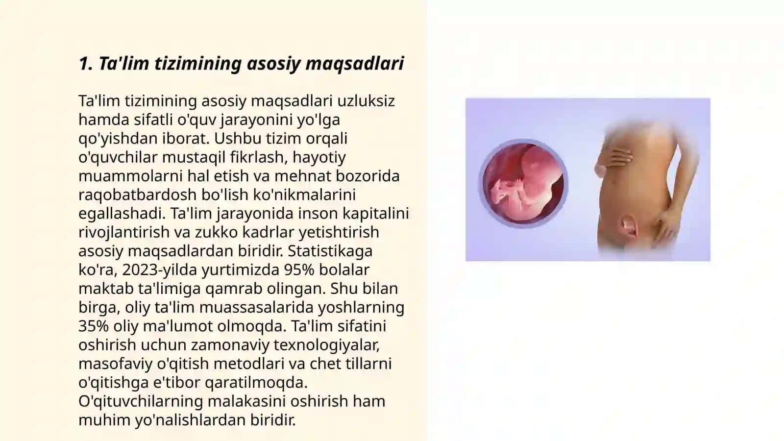 Ta'limning tizimlilik vaizchillik prinsiplarini amalga oshirish qoidalari 3