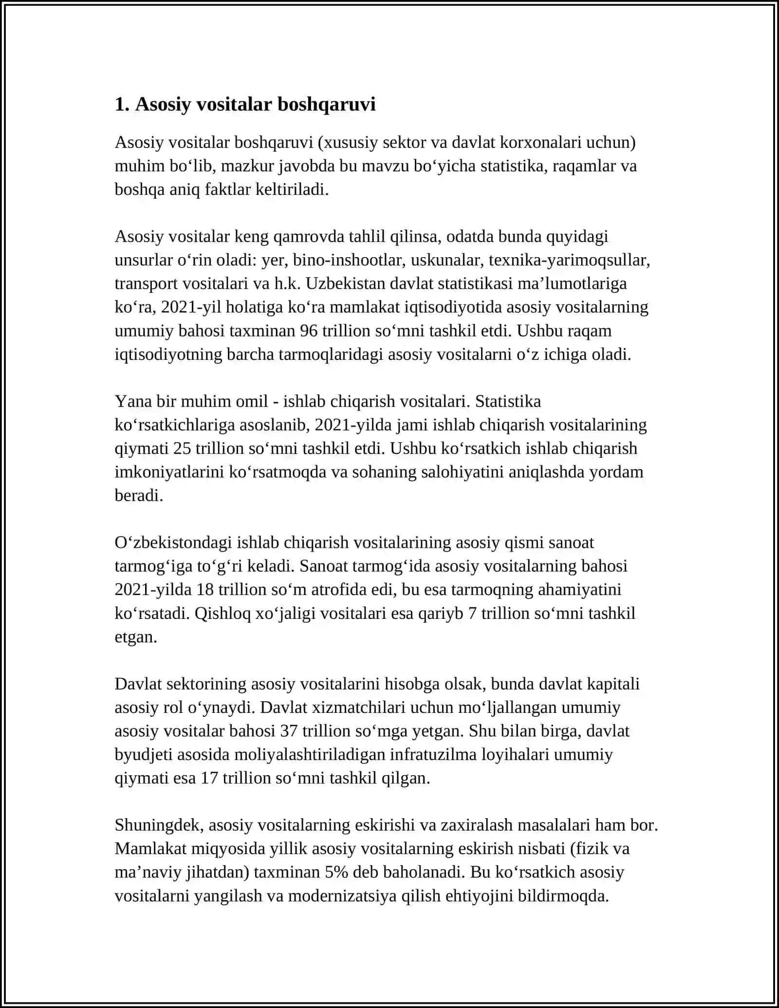 ASOSIY VOSITALAR SAMARALI FOYDALANISHNI IFODALOVCHI KOʻRSATKICHLAR TIZIMI 3