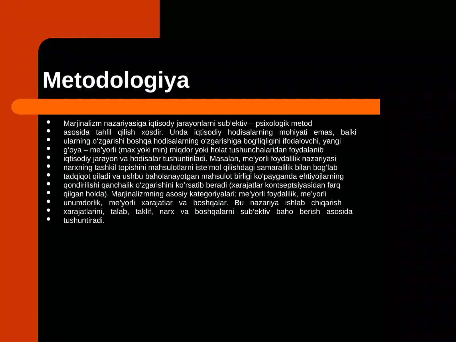 Xin asr oxiri - XX asrlardagi iqtisodiy ta'limotlar 3