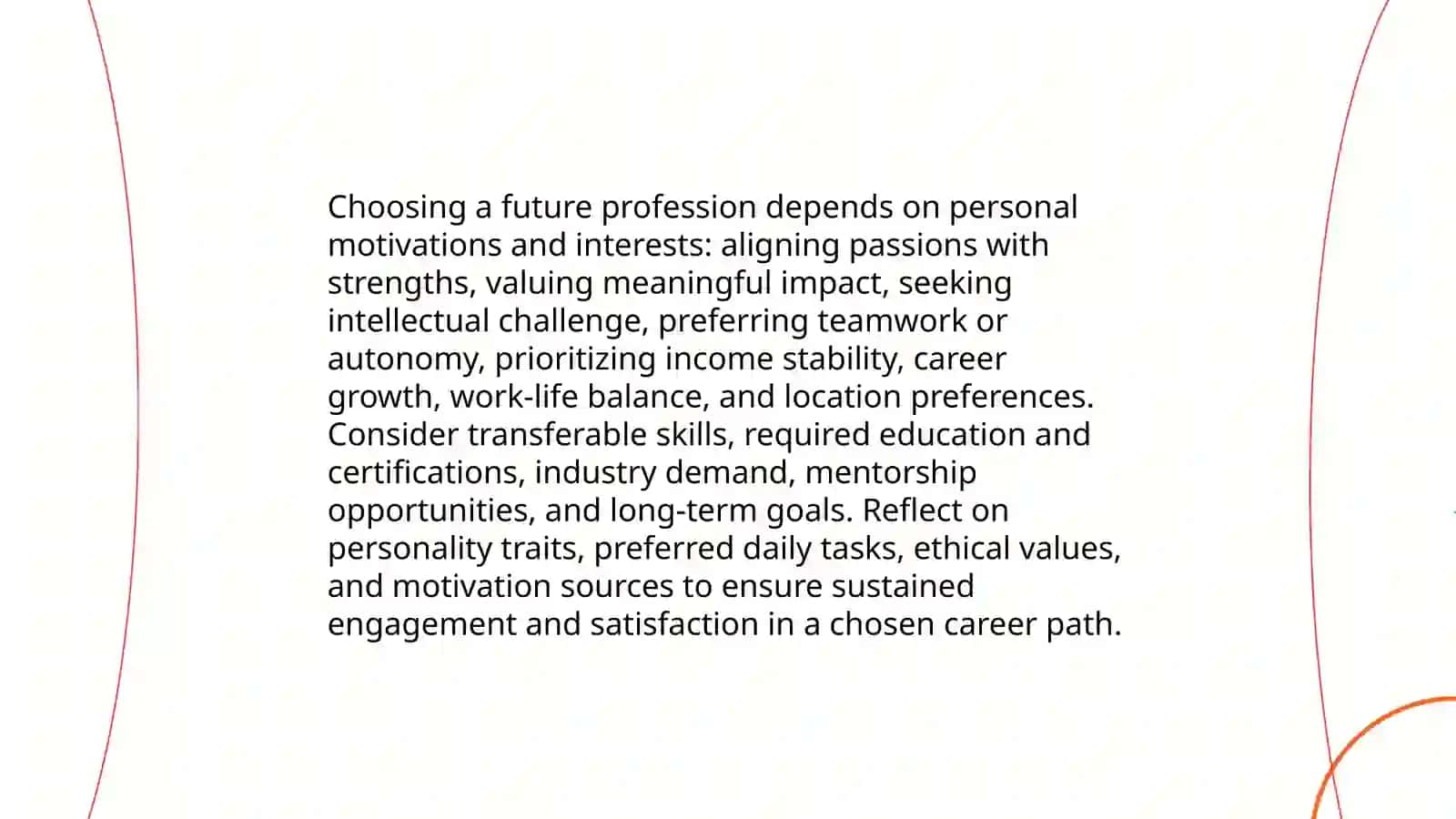 My future Profession: Requirements and Plans 3