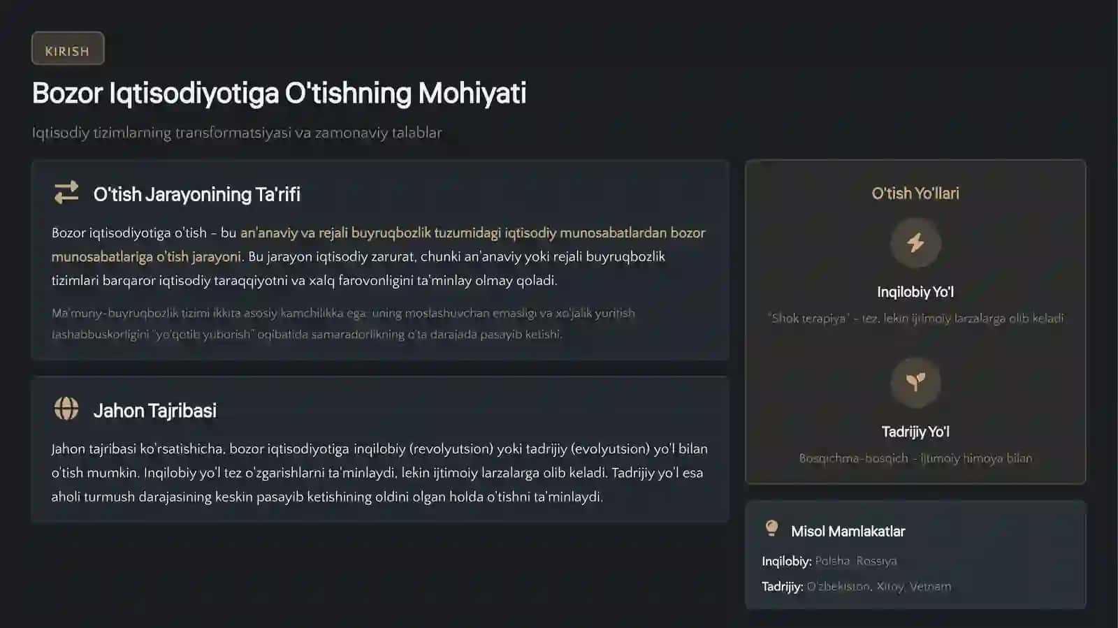 IQTISODIY ISLOHOTLAR 3