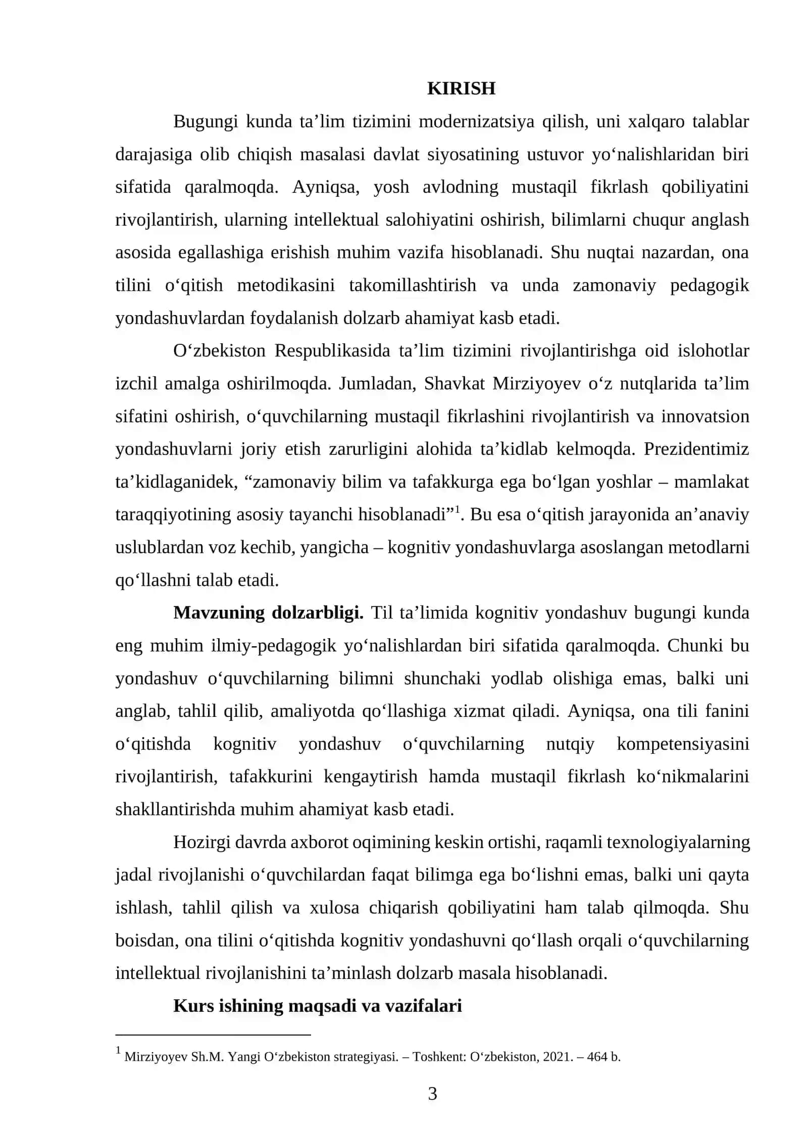 Til ta'limida kognitiv yondashuv 3