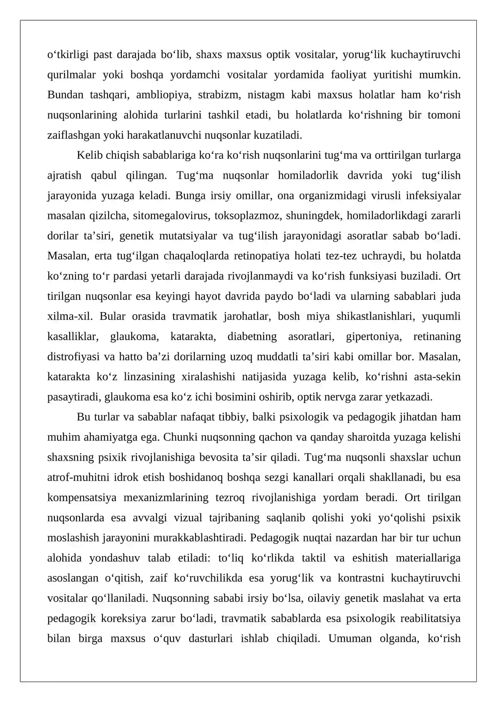 Ko‘rish nuqsonlarida shaxs va shaxslararo munosabati 3