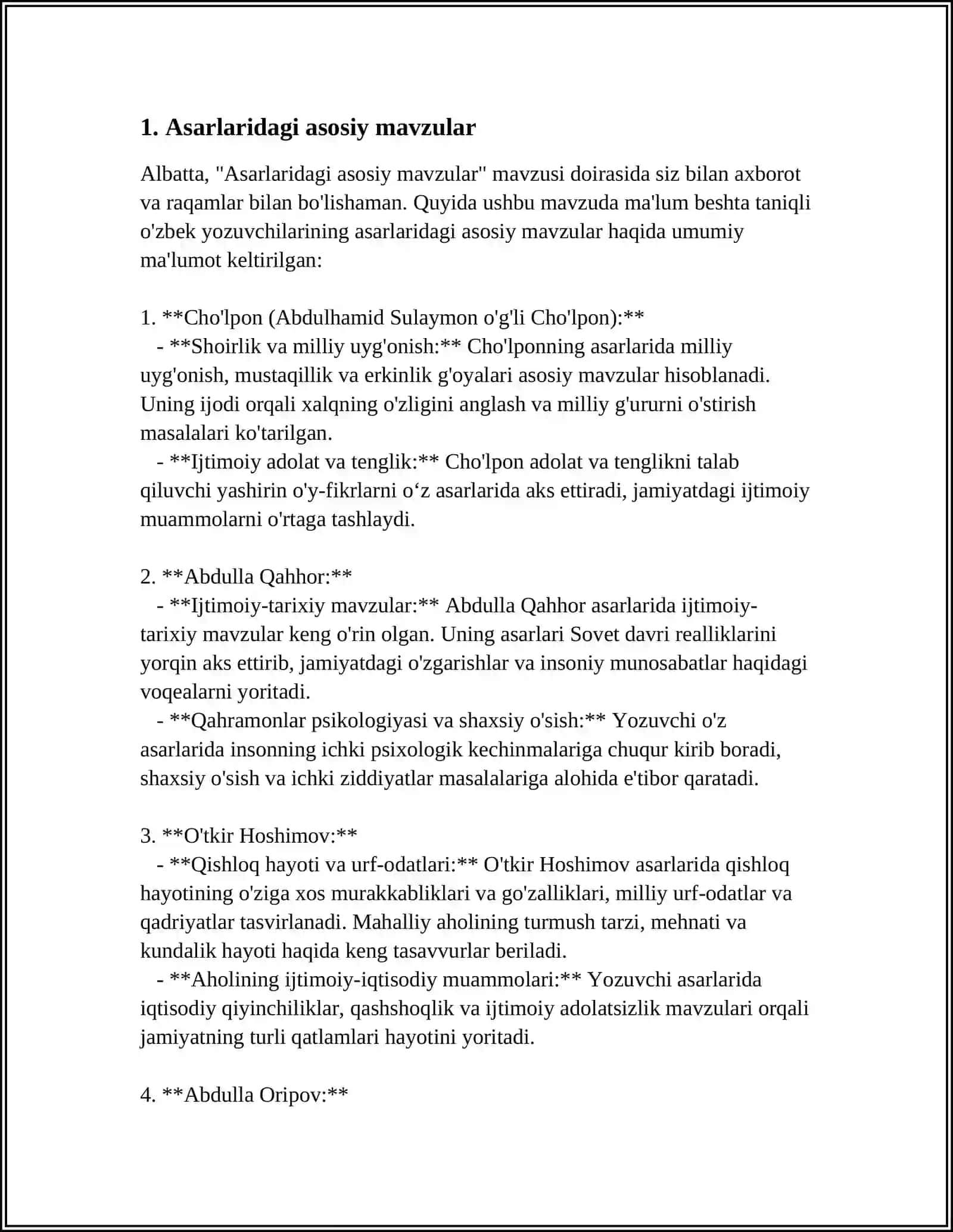 ABDULLO QODIRIYNING MEHROBDAN CHAYON ROMANI 3