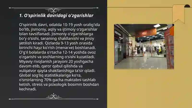 Yoshlik davrlarining morfologik va fiziologik xususiyatlari 3