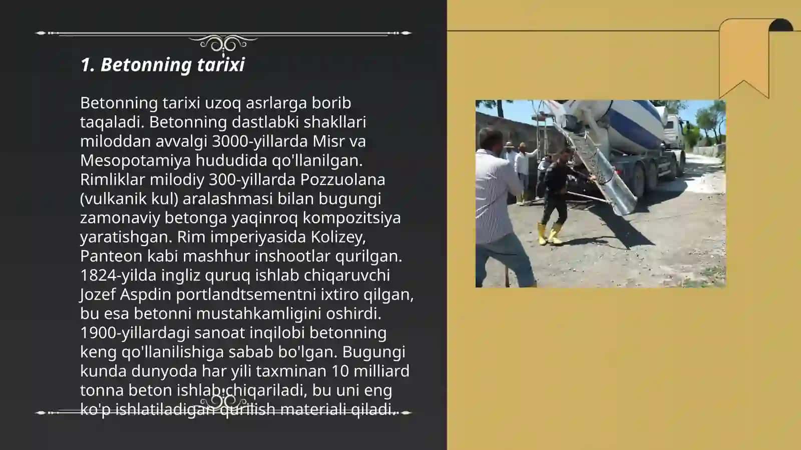Betonning Tarixi 3