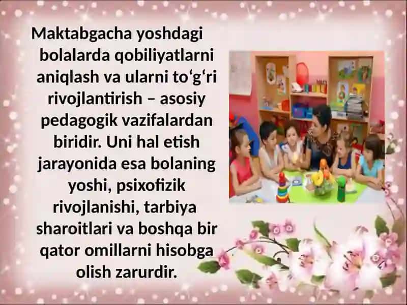 Maktabgacha yoshdagi bolalar nitasviriy qobiliyatini rivojlantirish 3